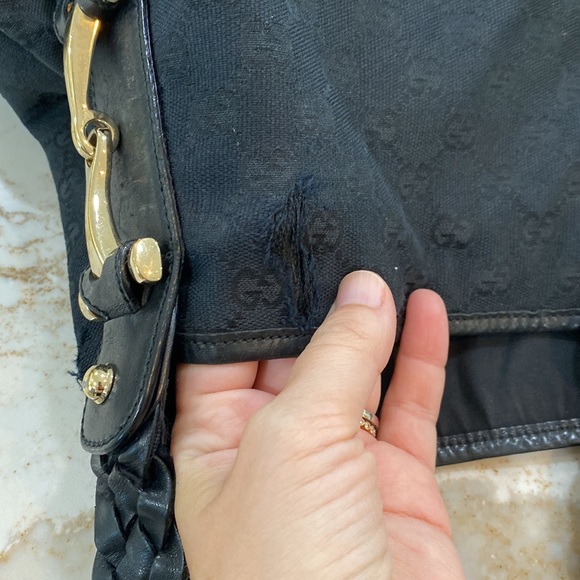 Gucci medium Pelham Horsebit GG Guccissima - Picture 8 of 16